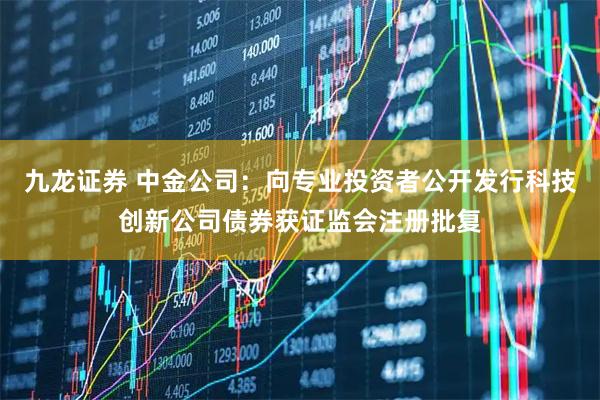 九龙证券 中金公司：向专业投资者公开发行科技创新公司债券获证监会注册批复