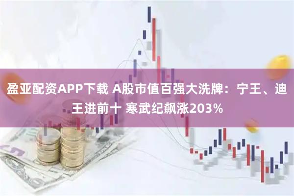 盈亚配资APP下载 A股市值百强大洗牌：宁王、迪王进前十 寒武纪飙涨203%