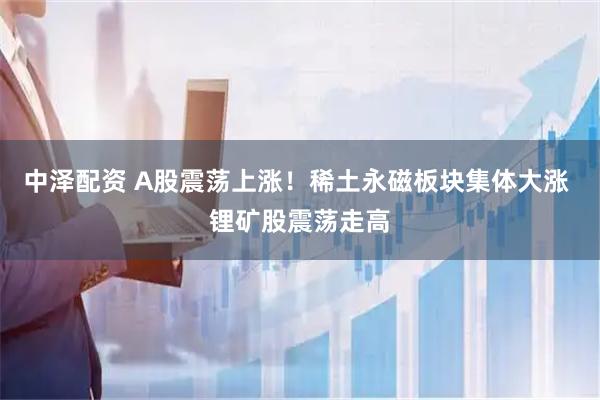 中泽配资 A股震荡上涨！稀土永磁板块集体大涨 锂矿股震荡走高